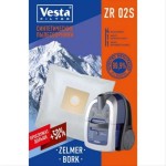 Купить Комплект пылесборников Vesta filter для пылесоса ZR 02 S 4 шт + 2 фильтра в МВИДЕО