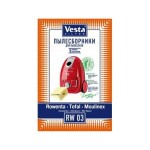 Купить Пылесборник для пылесоса Vesta filter RW 03 комплект, 5 шт + фильтр в МВИДЕО