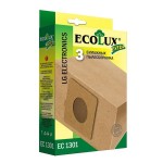 Купить Пылесборник Ecolux ЕС1301 для пылесоса LG, 3 шт (LG3) в МВИДЕО