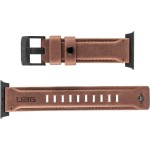 Купить Ремешок Urban Armor Gear Leather для Apple Watch Series 2/3/4 42/44mm Brown в МВИДЕО