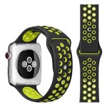 Купить Сменный ремешок Nuobi Sport ver.1 для Apple Watch 38/40mm Yellow/Black в МВИДЕО