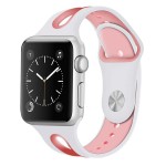 Купить Ремешок для смарт-часов Nuobi Sport ver.2 для Apple Watch 42/44 mm White/Peach в МВИДЕО