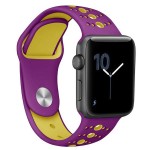 Купить Сменный ремешок Nuobi Sport ver.3 для Apple Watch 38/40mm Violet/Black в МВИДЕО
