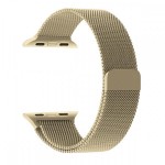 Ремешок Nuobi для Apple Watch 38/40 mm (Золотой)