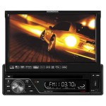 Автомобильная магнитола с DVD + монитор Soundmax SM-CMMD7001 Black/W