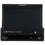 Автомобильная магнитола с DVD + монитор Soundmax SM-CMMD7000(чер)