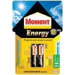 Купить Батарейка Момент Energy 2098784 2 шт в МВИДЕО
