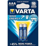 Батарейка Varta HIGH ENERGY AAA 2 шт