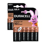 Батарейка Duracell Basic AA LR6 6шт