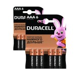 Купить Батарейка Duracell Basic AAА LR03 6шт в МВИДЕО