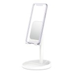 Купить Держатель мобильного телефона Wiwu Mirror Desktop Stand ZM201 белый в МВИДЕО