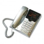 Купить Телефон проводной Палиха 750 автоотв.АОН серебро в МВИДЕО