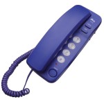 Телефон проводной Ritmix RT-100 Blue