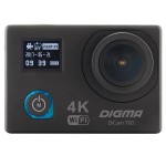 Видеокамера экшн Digma DiCam 700 черный