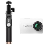 Купить Видеокамера экшн Yi 4K комплект с Bluetooth-моноподом белый в МВИДЕО