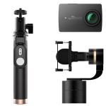 Купить Видеокамера экшн Yi 4K комплект со стаб. и Bluetooth-моноподом черный в МВИДЕО