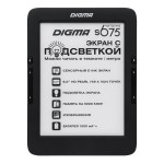 Электронная книга Digma S675 Black + Карта 500р.