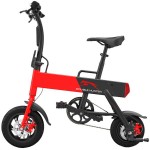 Электрический велосипед Double Hunter P12+ Black/Red