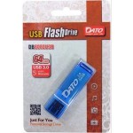 Флэш диск DATO 64Gb DB8002U3 DB8002U3B-64G USB3.0 Blue