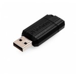Купить Флэш диск Verbatim 64Gb PinStripe 49065 USB2.0 Black в МВИДЕО