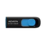 Купить USB-флешка ADATA UV128 256GB Black/Blue (AUV128-256G-RBE) в МВИДЕО