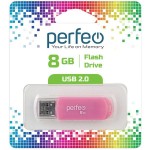 USB-флешка Perfeo 8GB C03 Pink