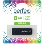 USB-флешка Perfeo 8GB C04 Black
