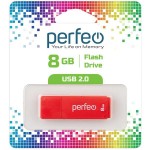 USB-флешка Perfeo 8GB C04 Red
