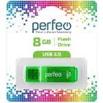 USB-флешка Perfeo 8GB C13 Green