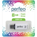 USB-флешка Perfeo 8GB C13 White