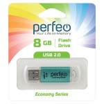 USB-флешка Perfeo 8GB E01 Green economy series