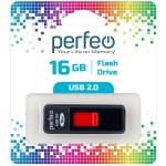 USB-флешка Perfeo 16GB S03 Black
