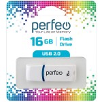 USB-флешка Perfeo 16GB C09 White
