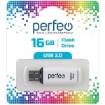 Купить USB-флешка Perfeo 16GB C13 White в МВИДЕО