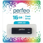 USB-флешка Perfeo 16GB C01G2 Black