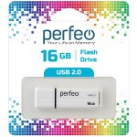USB-флешка Perfeo 16GB C01G2 White