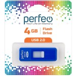 USB-флешка Perfeo 4GB S03 Blue