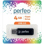 USB-флешка Perfeo 4GB C06 Black
