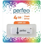 USB-флешка Perfeo 4GB C07 White