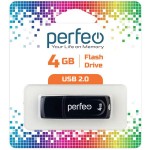 USB-флешка Perfeo 4GB C09 Black
