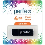 USB-флешка Perfeo 4GB C10 Black