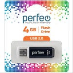 USB-флешка Perfeo 4GB C13 Black