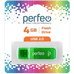 USB-флешка Perfeo 4GB C13 Green