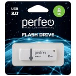 USB-флешка Perfeo 8GB C08 White