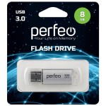 Купить USB-флешка Perfeo 8GB C14 Silver metal series в МВИДЕО