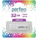 USB-флешка Perfeo 32GB C04 White