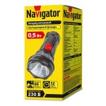 Фонарь ручной Navigator NPT-CP15-ACCU 1 LED, IP33, 61305