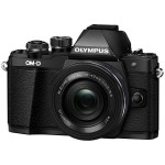 Купить Фотоаппарат системный Olympus OM-D E-M10 Mark II Pancake Zoom Kit 14-42EZ Black в МВИДЕО