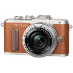 Купить Фотоаппарат системный Olympus E-PL8 brown + 14-42 EZ silver в МВИДЕО