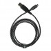 Купить Кабель EnergEA NyloGlitz micro-USB — USB-A (2.0) 1.5 м чёрный в МВИДЕО